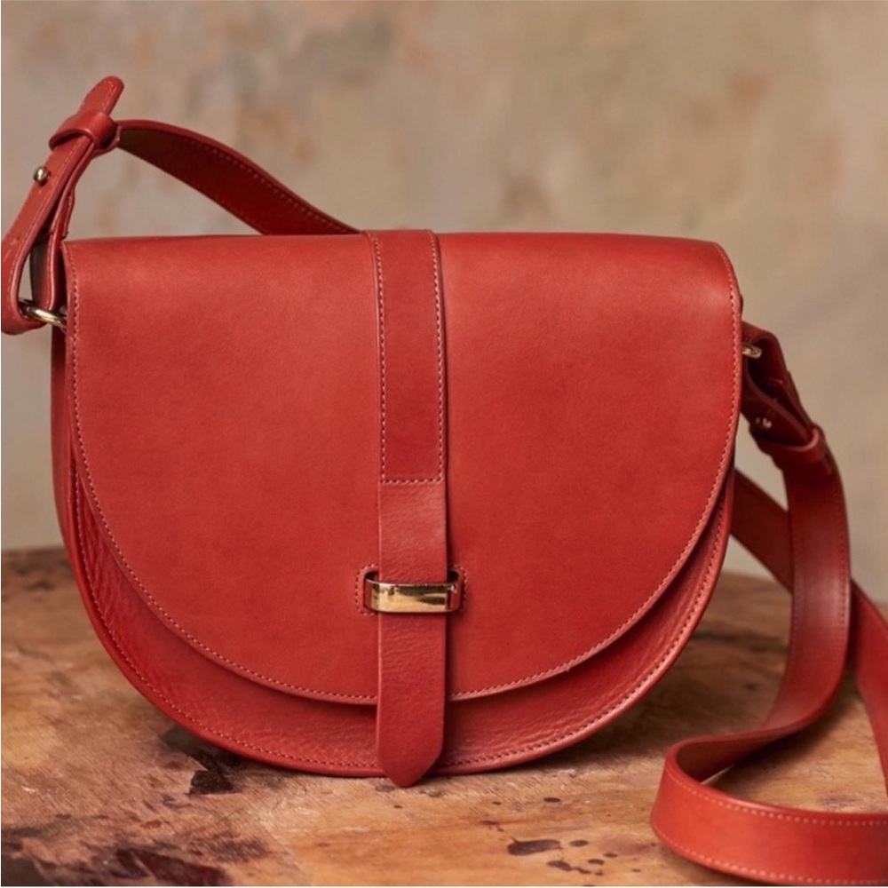 Sézane Claude Bag Terracotta